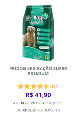 FriDog-Ração-Vegetariana-Super-Premium-2KG-R$41,90