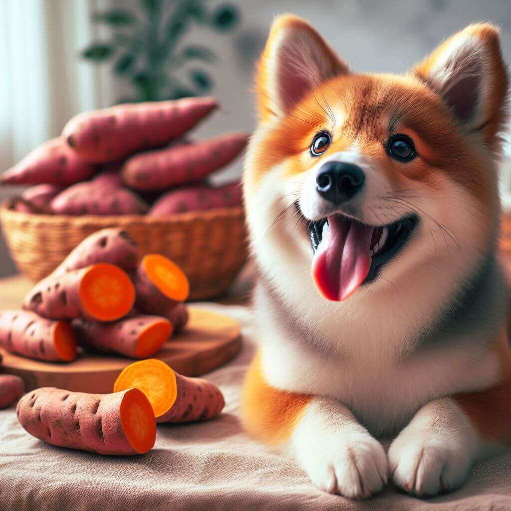 Benefícios da Batata Doce para Cachorros - cachorros podem comer batata doce