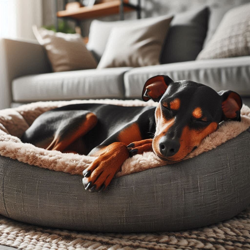 Pinscher com Alergia à Proteína Animal